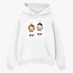 Толстовка худи оверсайз