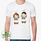 Мужская футболка органик