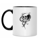 Кружка двухцветная