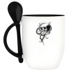 Кружка с ложкой