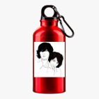 Металлическая бутылка 400 мл UV-DTF