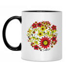 Кружка двухцветная