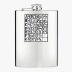 Фляжка стальная