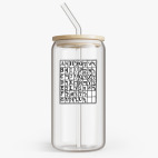 Банка с бамбуковой крышкой