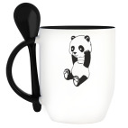 Кружка с ложкой