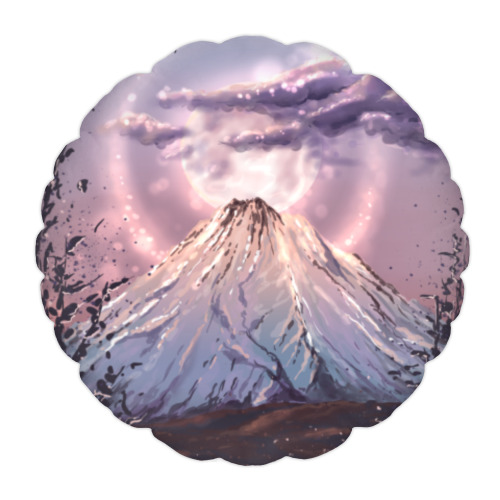 Подушка с принтом Вершина