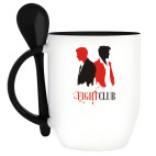 Кружка с ложкой