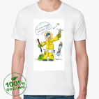 Мужская футболка органик