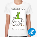 Женская спортивная футболка