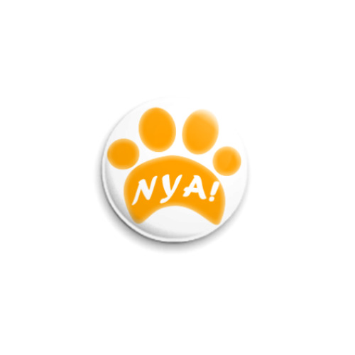 Значок 25мм  'Nya'