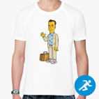 Мужская спортивная футболка