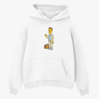 Толстовка худи оверсайз