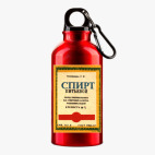 Металлическая бутылка 400 мл UV-DTF