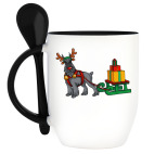 Кружка с ложкой