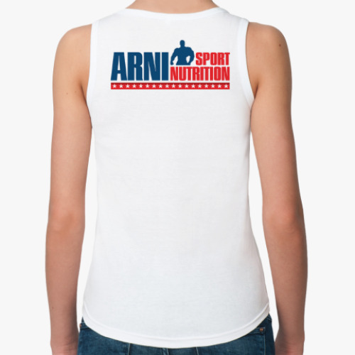 Женская майка с принтом Арни