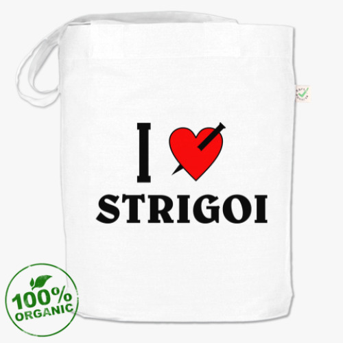 Сумка шоппер с принтом Академия вампиров