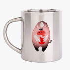 Кружка металлическая