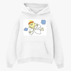 Толстовка худи оверсайз