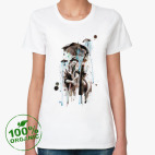 Женская футболка органик