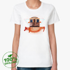 Женская футболка органик