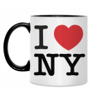 Кружка двухцветная