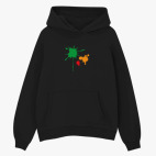 Толстовка худи оверсайз