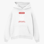 Толстовка худи оверсайз