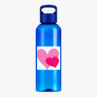 Прозрачная спортивная бутылка