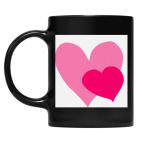 Кружка цветная UV-DTF