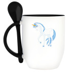 Кружка с ложкой