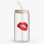 Банка с бамбуковой крышкой