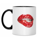 Кружка двухцветная