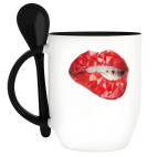 Кружка с ложкой