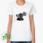 Женская футболка органик