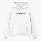 Толстовка худи оверсайз