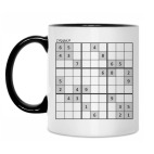 Кружка двухцветная