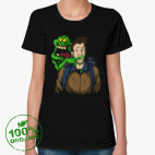 Женская футболка органик