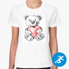 Женская спортивная футболка