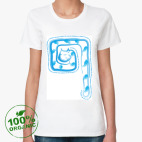 Женская футболка органик