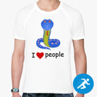 Мужская спортивная футболка