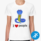 Женская спортивная футболка