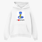 Толстовка худи оверсайз