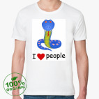 Мужская футболка органик