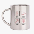 Кружка металлическая