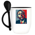 Кружка с ложкой