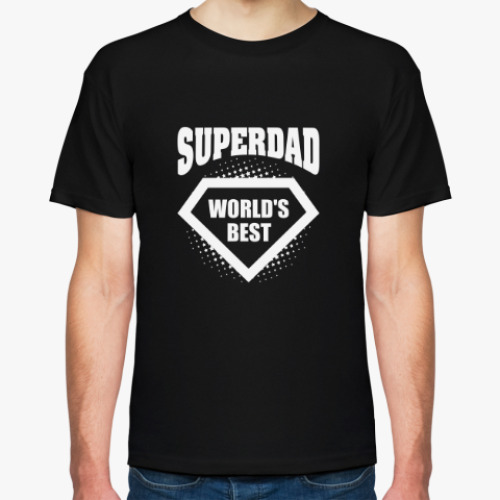 Футболка SUPERDAD world's best