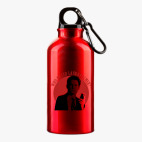 Металлическая бутылка 400 мл UV-DTF