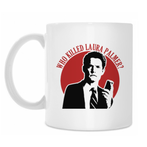 Кружка с принтом Twin Peaks Dale Cooper