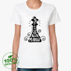 Женская футболка органик