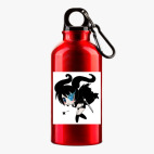 Металлическая бутылка 400 мл UV-DTF